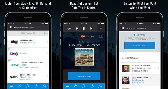 Download Sirius XM Radio App and Watch Live Football Stream