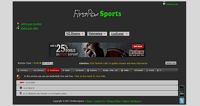 firstrow-SPORTS